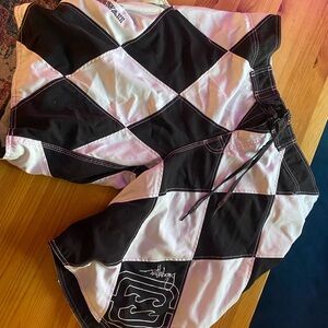 Billabong Black and Pink Boardshorts